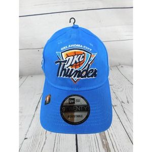 75th Anniversary Oklahoma City Thunder Hat New Era Blue Adjustable Brand New